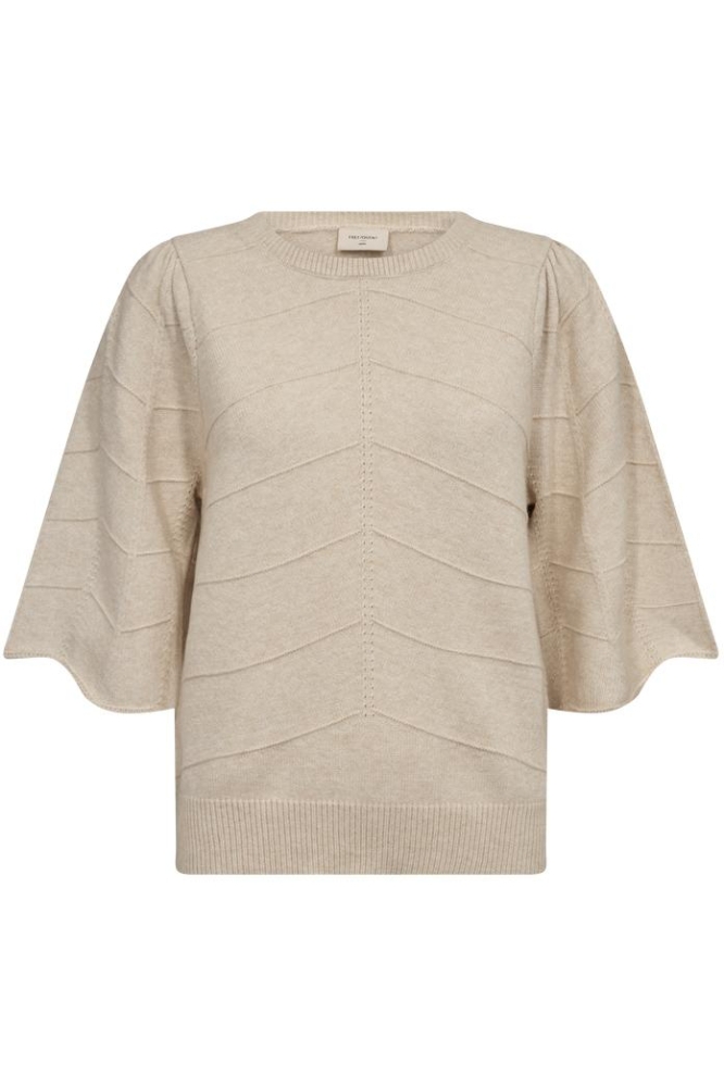 FQCLAURA PULLOVER 202294 MOONBEAM MELANGE